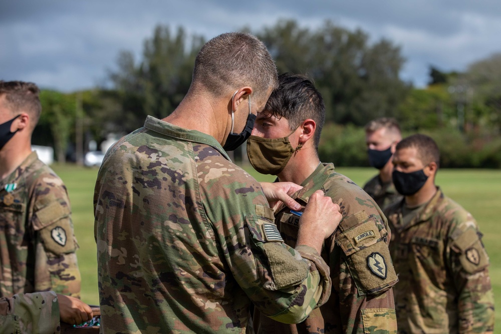 Expert Infantryman Badge and Expert Soldier Badge