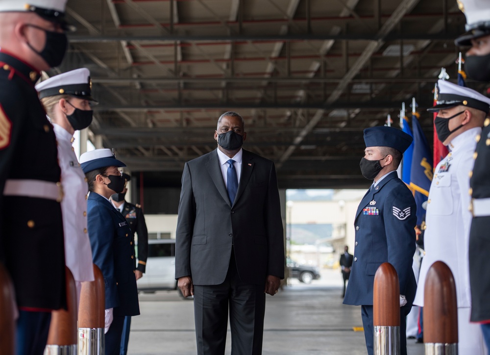 SecDef Austin Presides over USINDOPACOM CoC