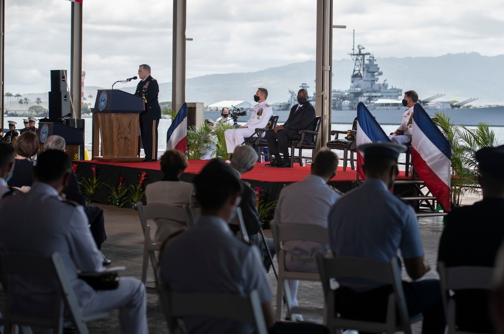 SecDef Austin Presides over USINDOPACOM CoC