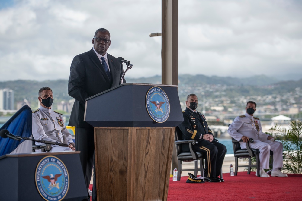 SecDef Austin Presides over USINDOPACOM CoC