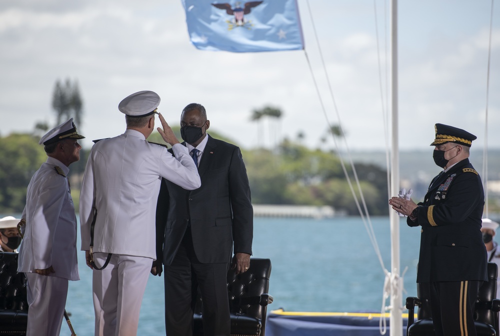 SecDef Austin Presides over USINDOPACOM CoC