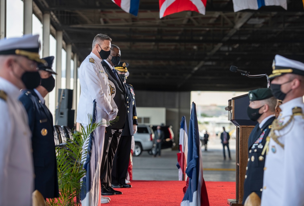 SecDef Austin Presides over USINDOPACOM CoC