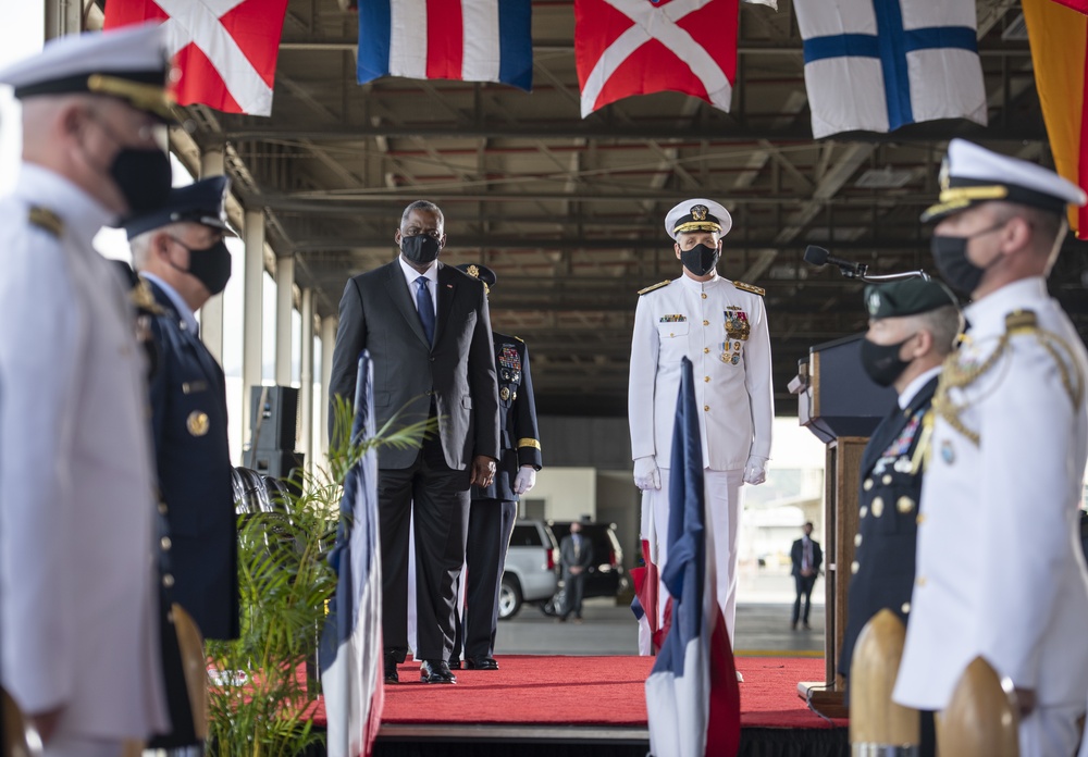 SecDef Austin Presides over USINDOPACOM CoC