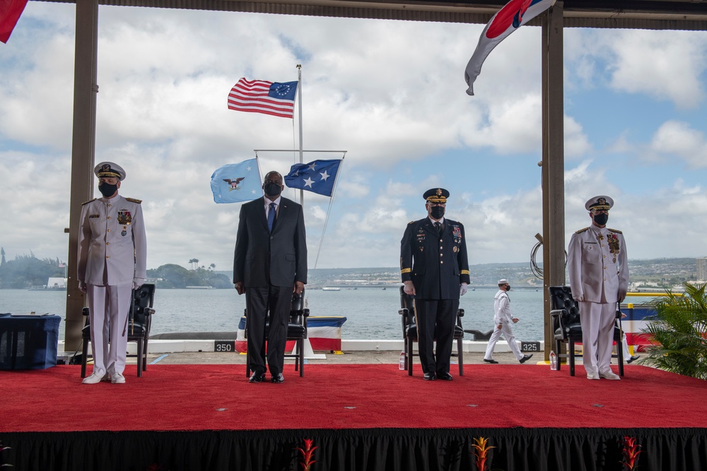 SecDef Austin Presides over USINDOPACOM CoC