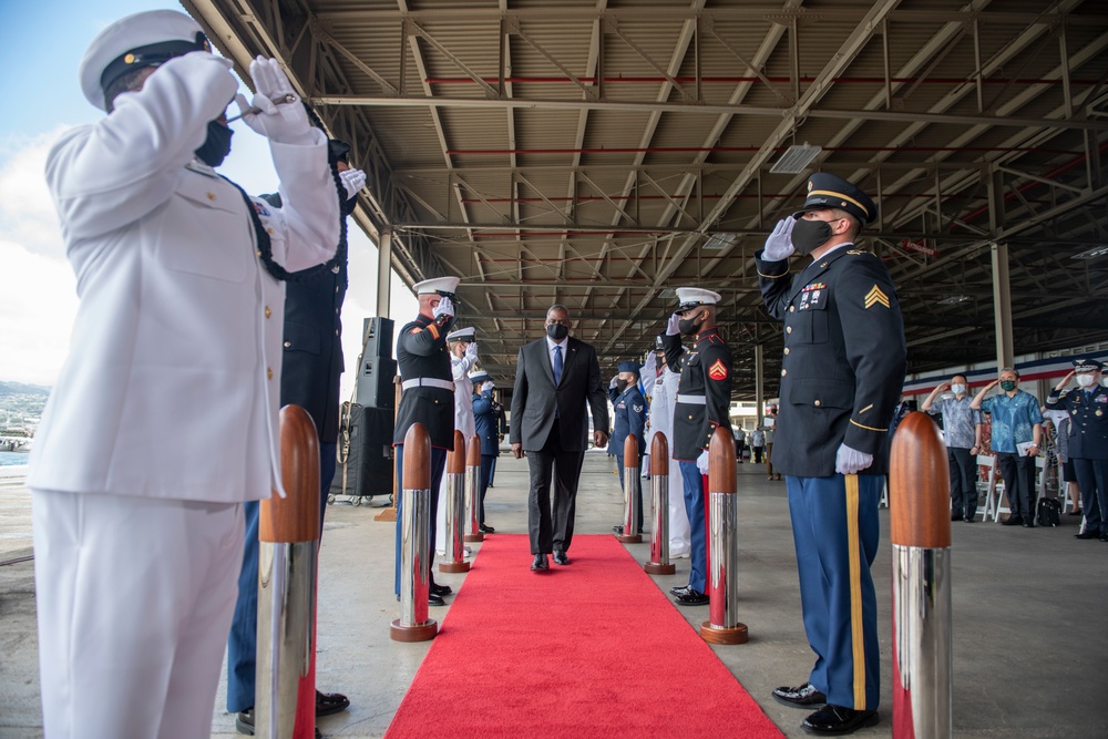 SecDef Austin Presides over USINDOPACOM CoC