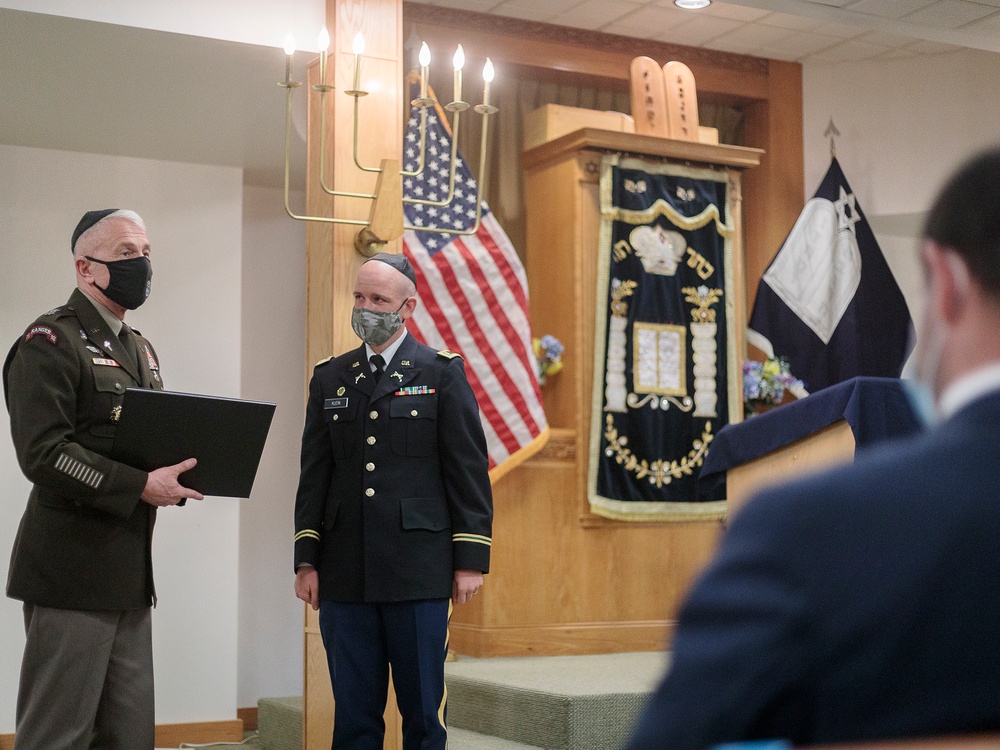Army’s top chaplain helps celebrate ‘revival of Jewish life’ at Bliss