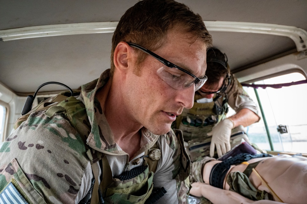 PJs perform PR medical training