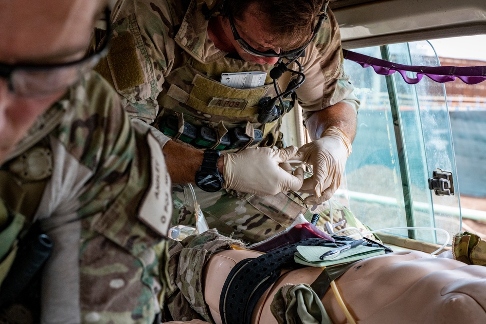 PJs perform PR medical training