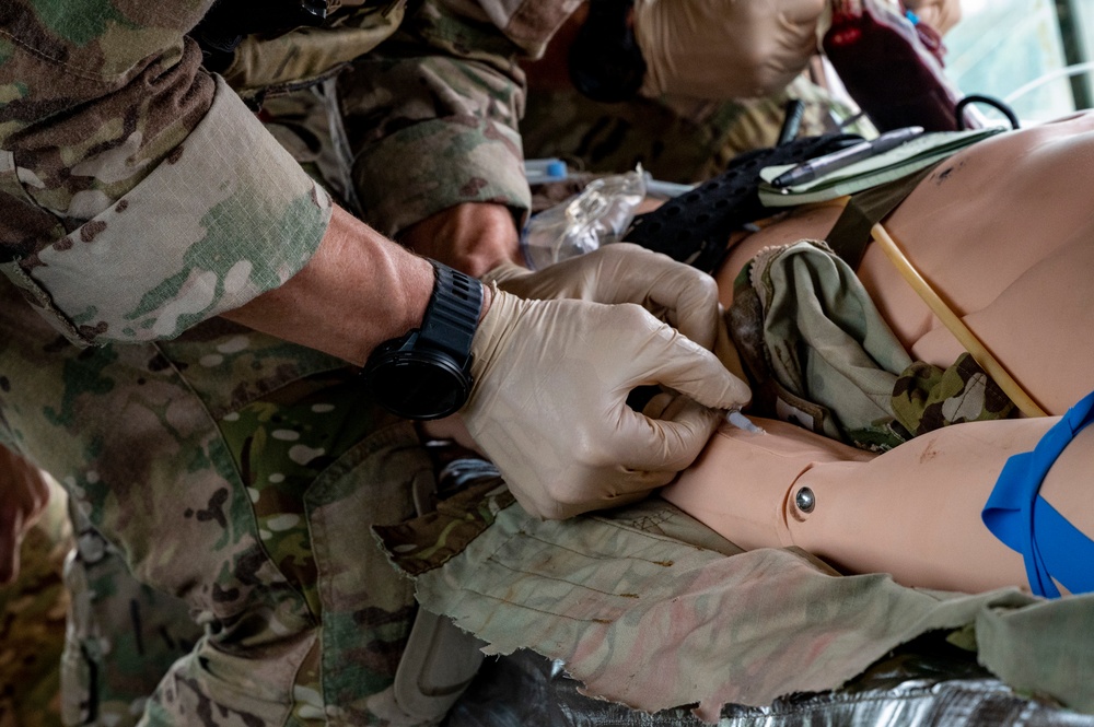 PJs perform PR medical training