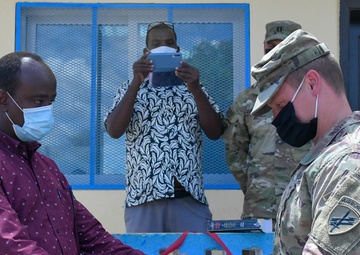 Army Civil Affairs Assist with Library Inauguration