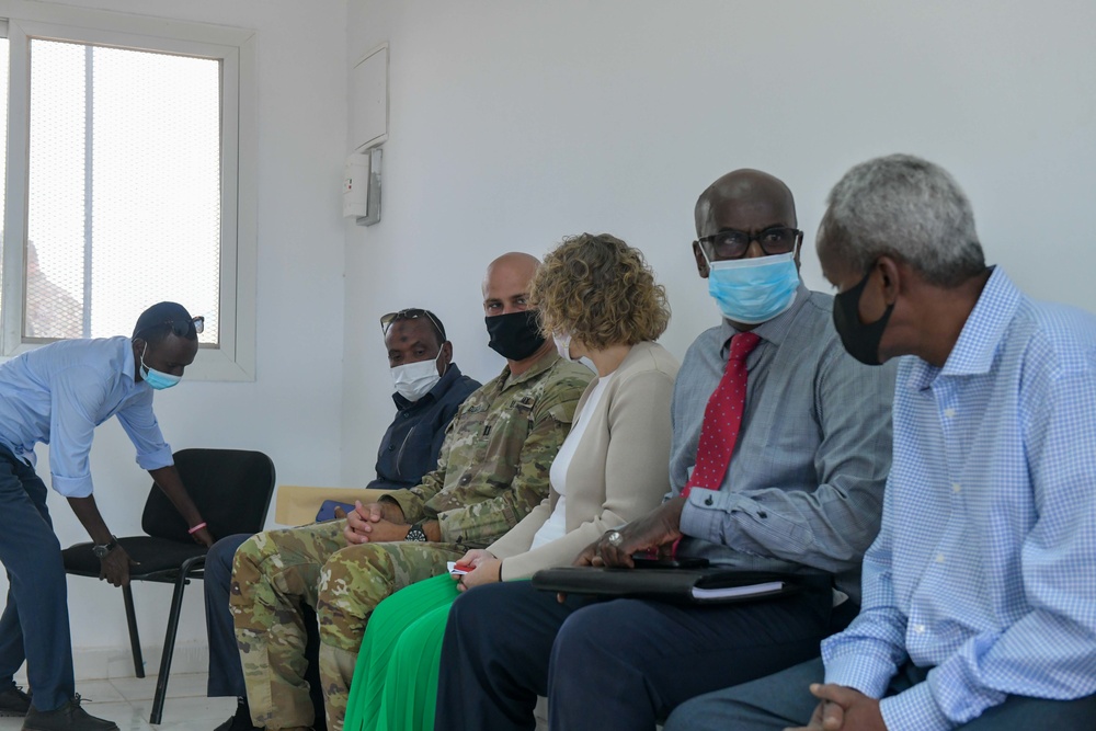 Army Civil Affairs Assist with Library Inauguration