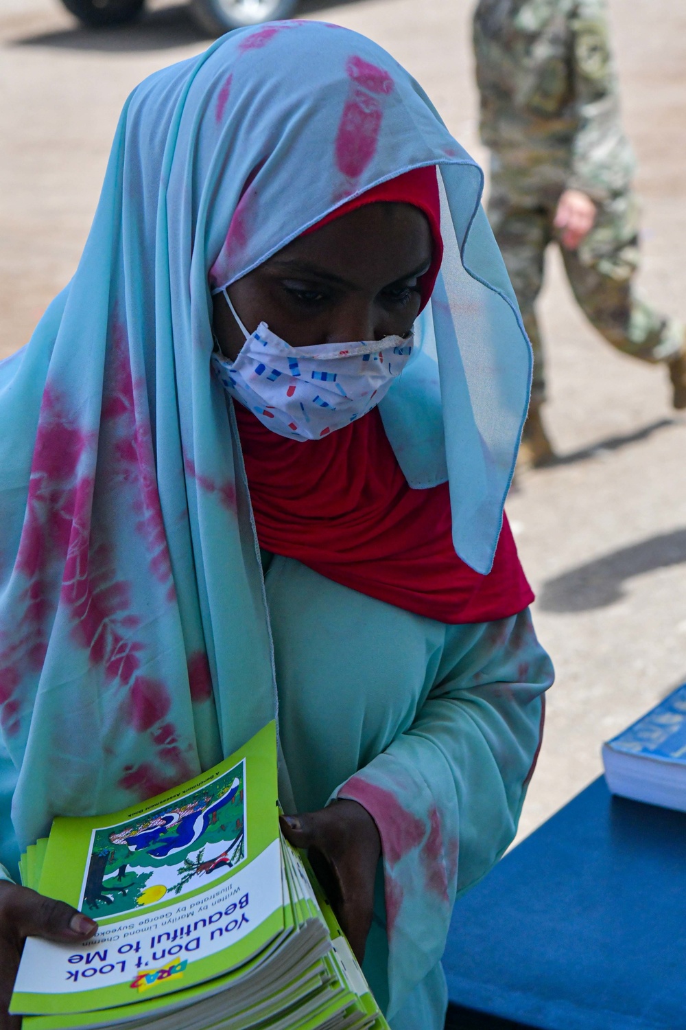 U.S. Army Civil Affairs Assist with Library Inauguration