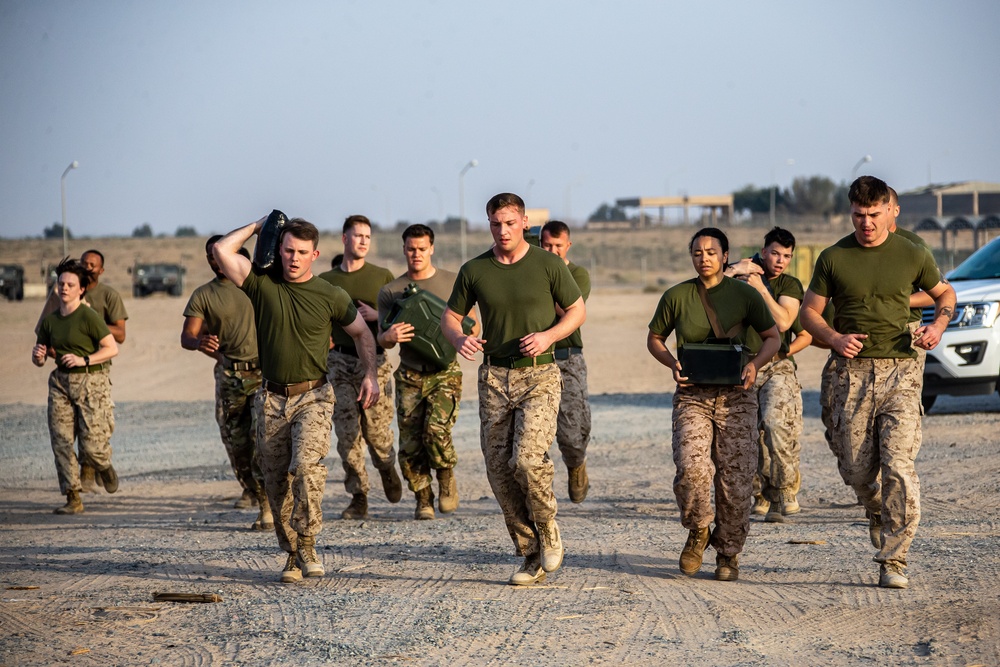 SPMAGTF 21.1 Corporals Course Resupply Run