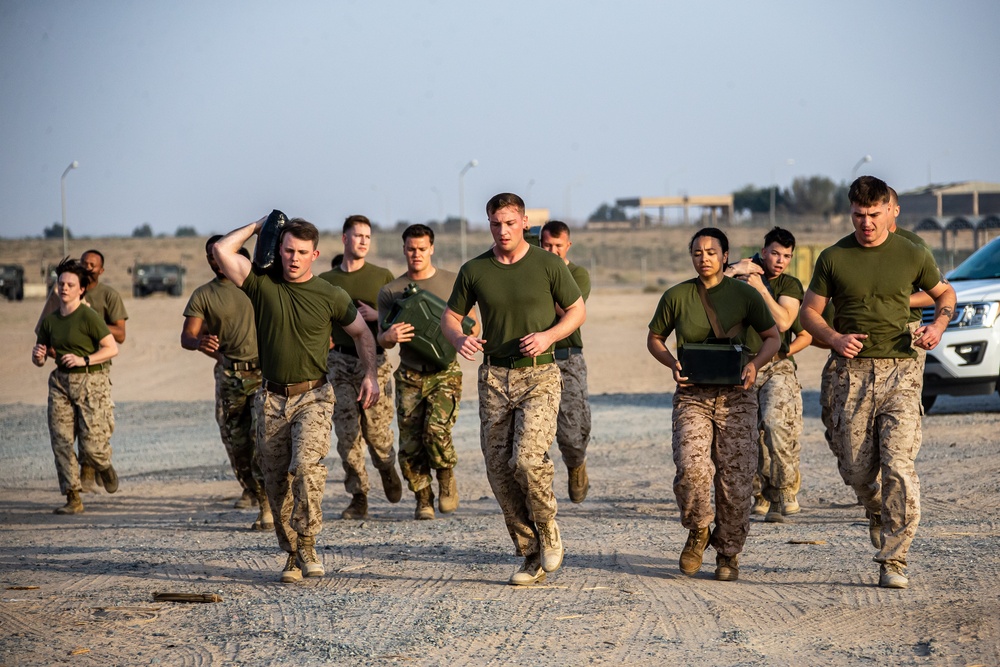 SPMAGTF 21.1 Corporals Course Resupply Run