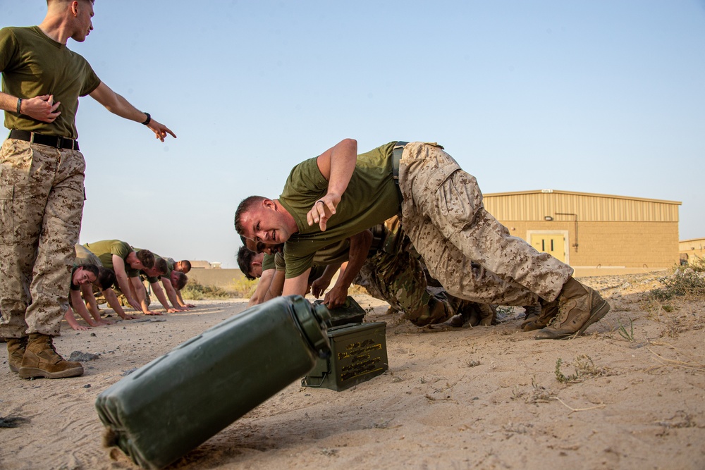 SPMAGTF 21.1 Corporals Course Resupply Run