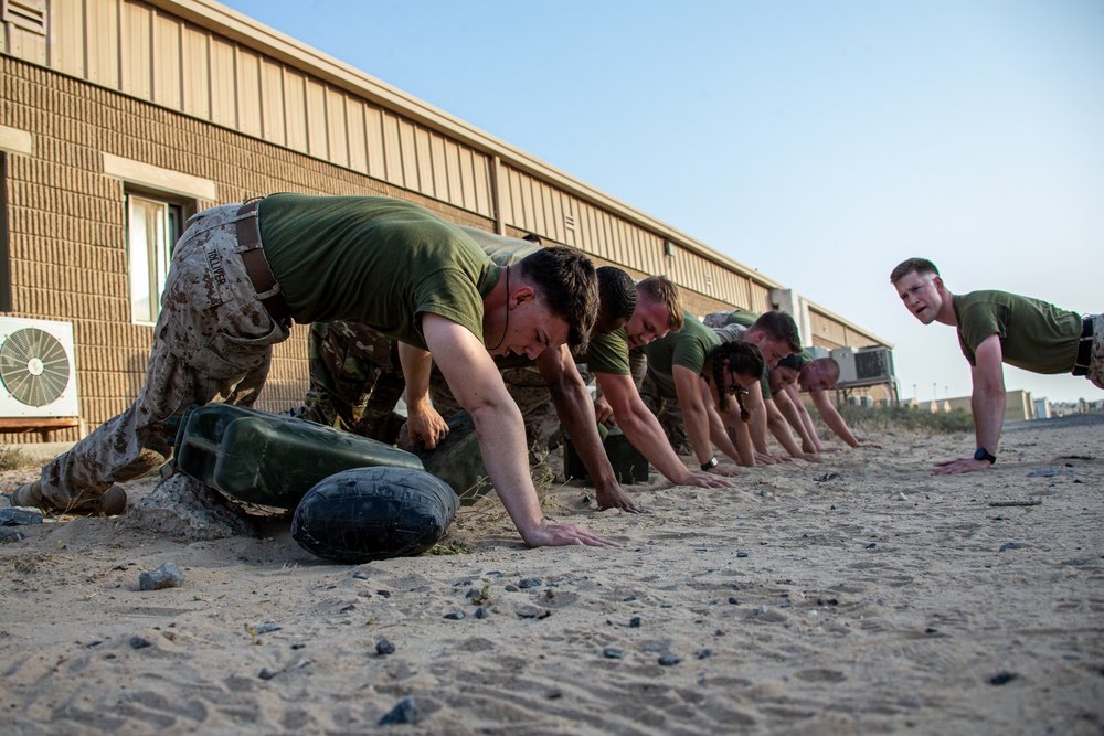 SPMAGTF 21.1 Corporals Course Resupply Run