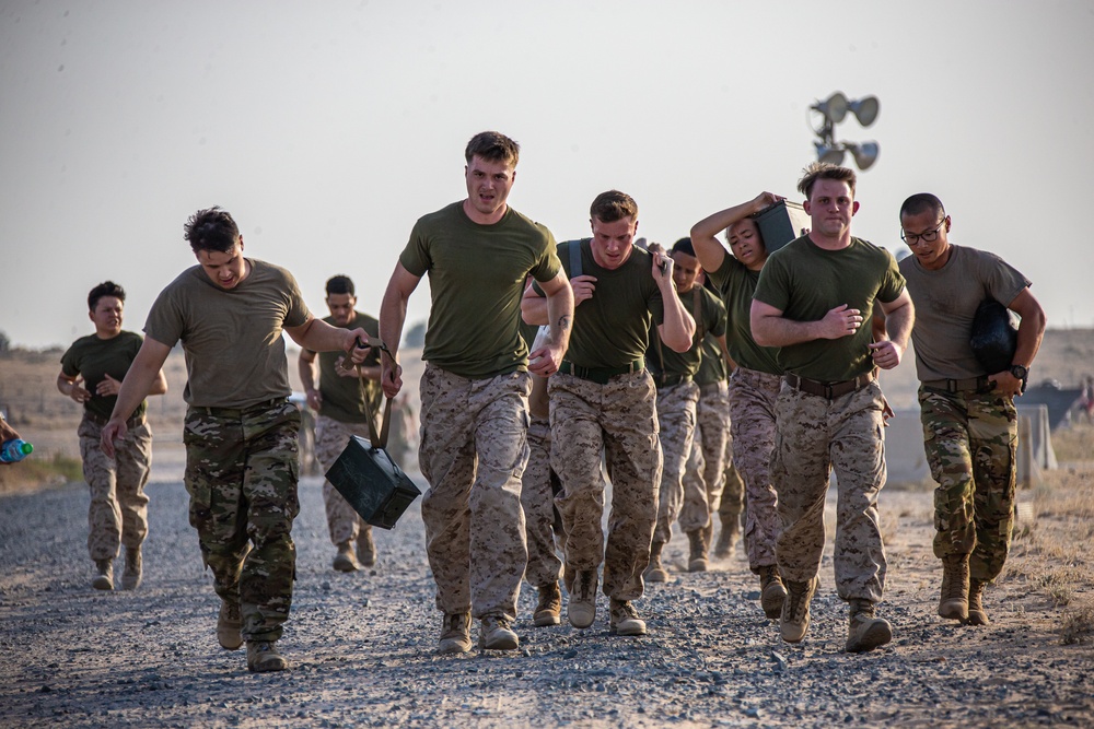 SPMAGTF 21.1 Corporals Course Resupply Run