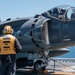 11th MEU Conducts Harrier Flight Operations aboard USS Essex