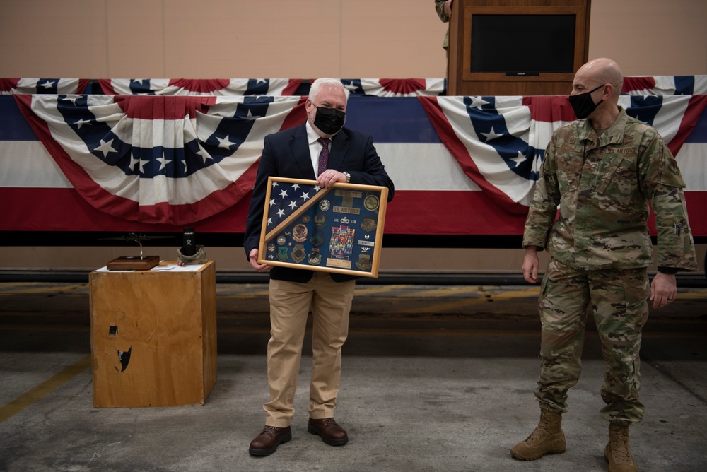 102nd Intelligence Wing Retired Col Dvaid McNulty Receives Recognition