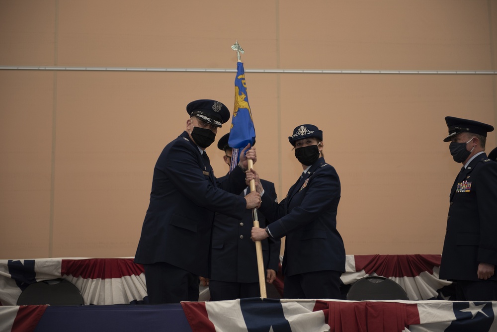 102nd IW Col Nicole Ivers Assumed Command of 102 MSG