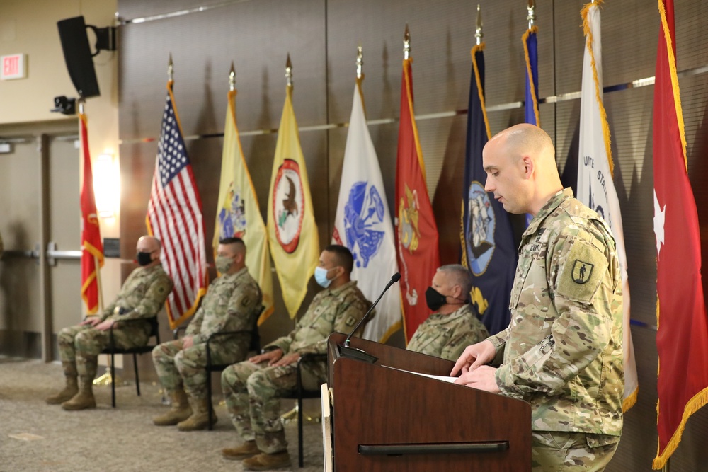 254th Regiment holds Change of Responsibility Ceremony