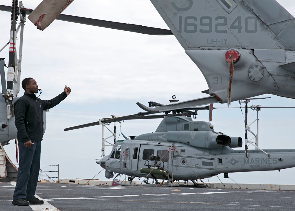 USS San Antonio Air Department