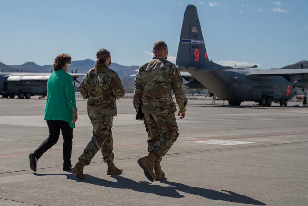 152nd Medical Group swears in new Honorary Commander