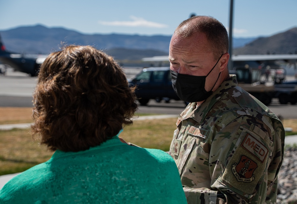 152nd Medical Group swears in new Honorary Commander