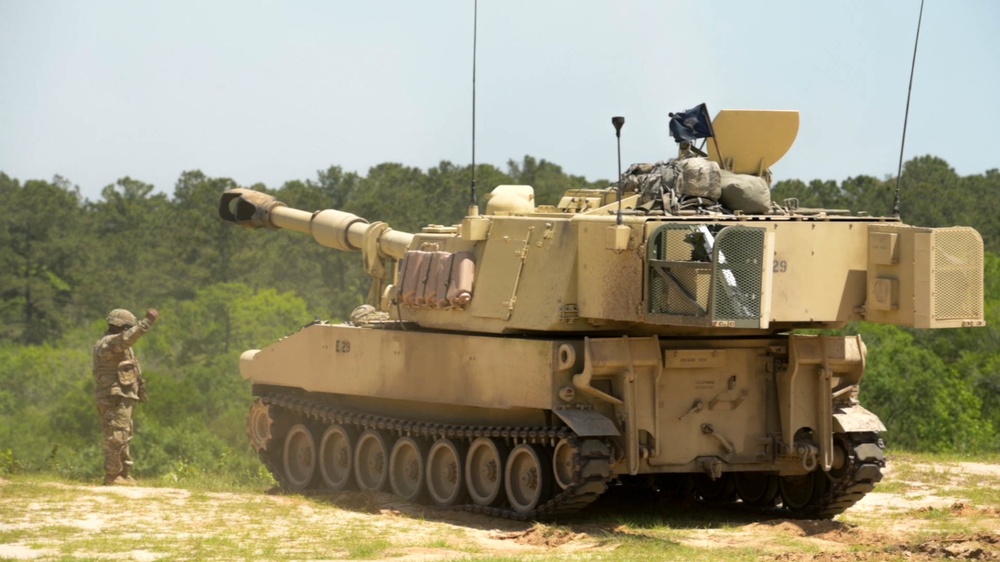 1-178th Field Artillery conducts live fire exercise