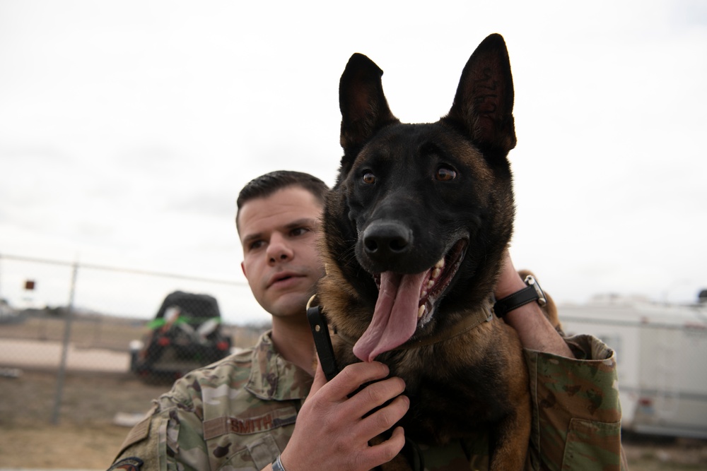 DVIDS - Images - 210423 MWD 90th Security Forces Group [Image 5 of 7]