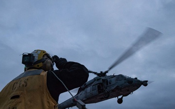 USS Russell (DDG 59) Conducts Routine Operations