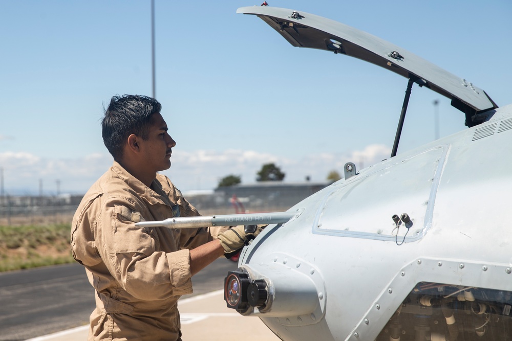 Marines train with National Guard in Idaho
