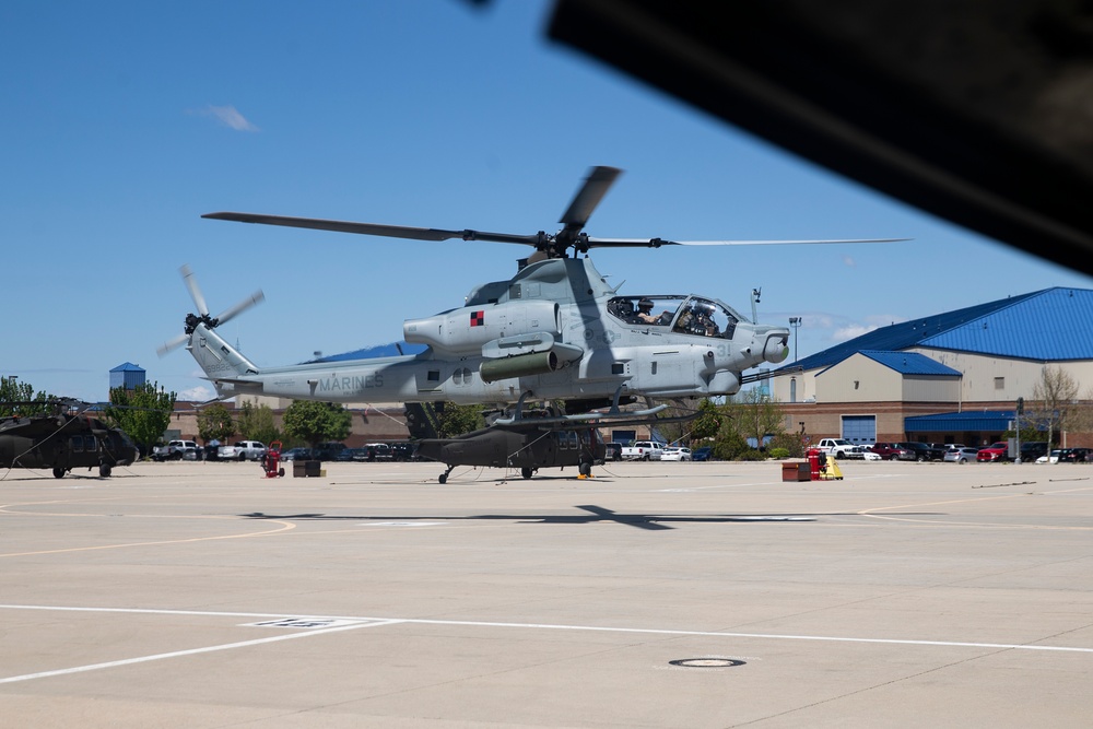 Marines train with National Guard in Idaho