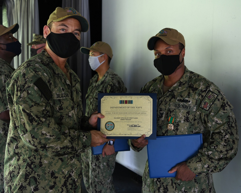 Awards Quarters Diego Garcia April 29, 2021