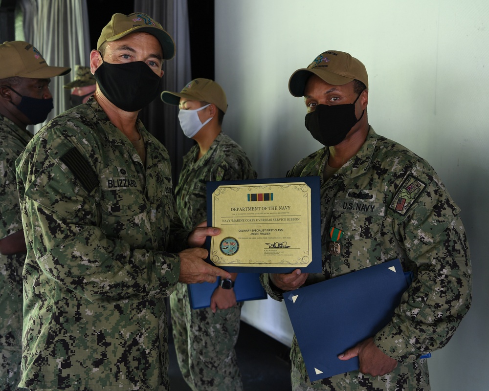 Awards Quarters Diego Garcia April 29, 2021