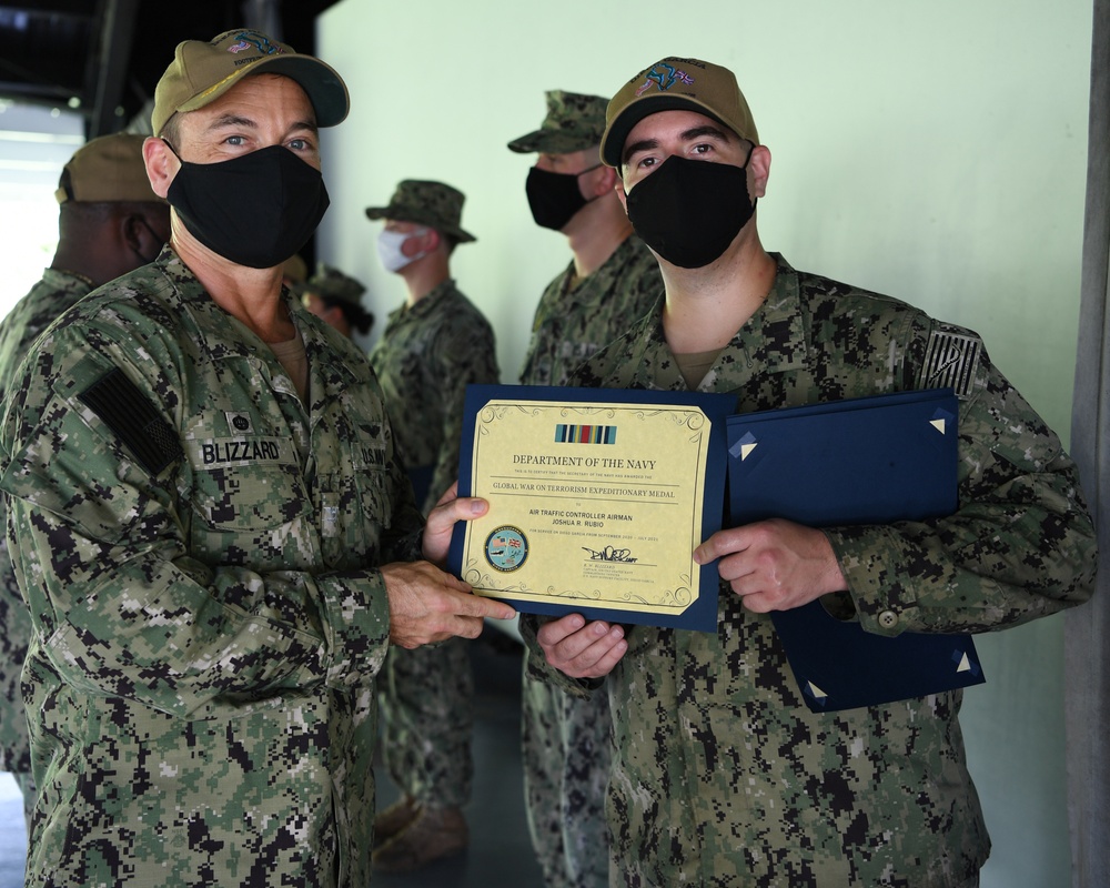 Awards Quarters Diego Garcia April 29, 2021