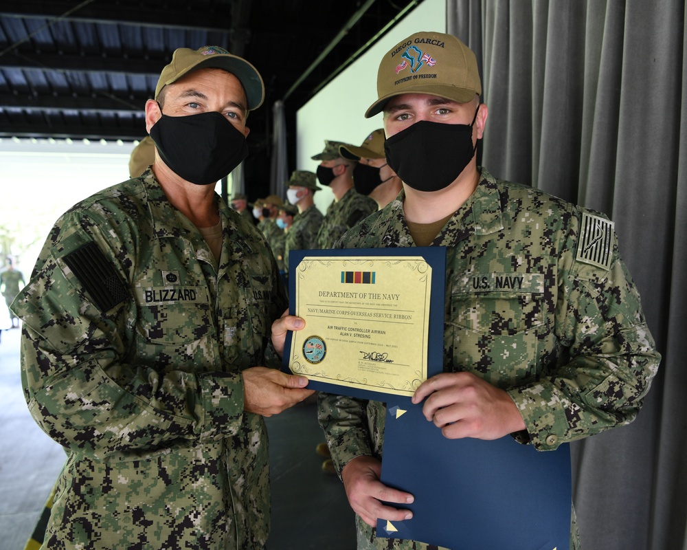 Awards Quarters Diego Garcia April 29, 2021