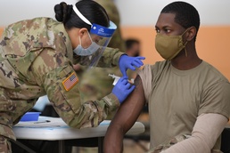 Mass vaccination at 7ATC