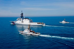 U.S., Georgian coast guards conducts passing exercise