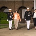 Marines conduct Friends and Family Friday Evening Parade