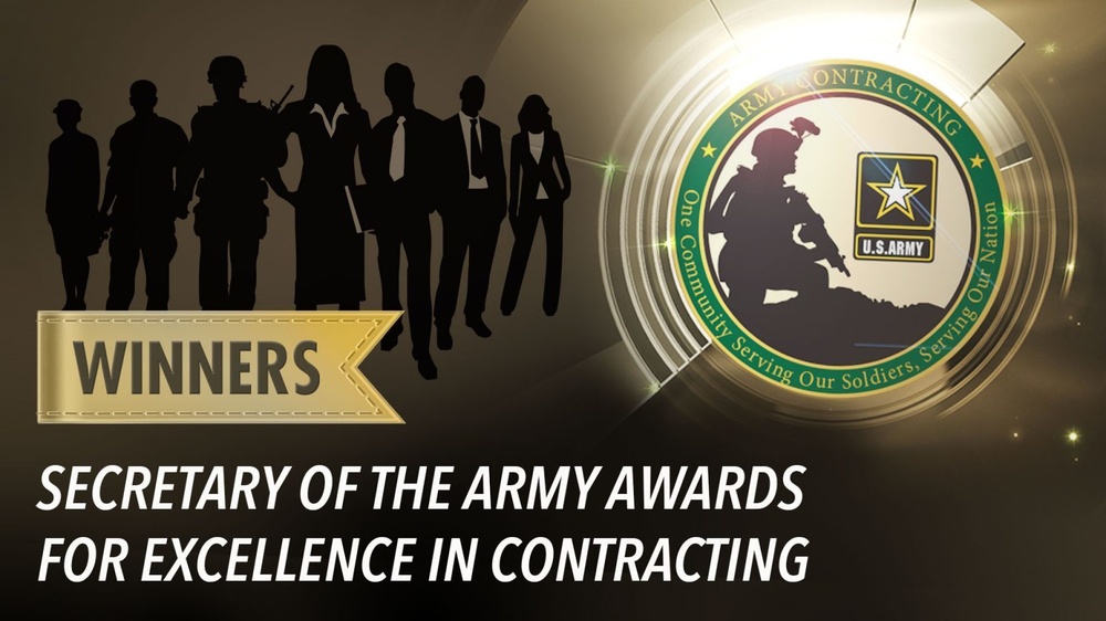 2020 SECRETARY OF THE ARMY AWARDS FOR EXCELLENCE IN CONTRACTING WINNERS ANNOUNCED