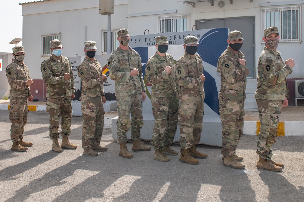 Soldiers Celebrate Right Sleeve T-Patch