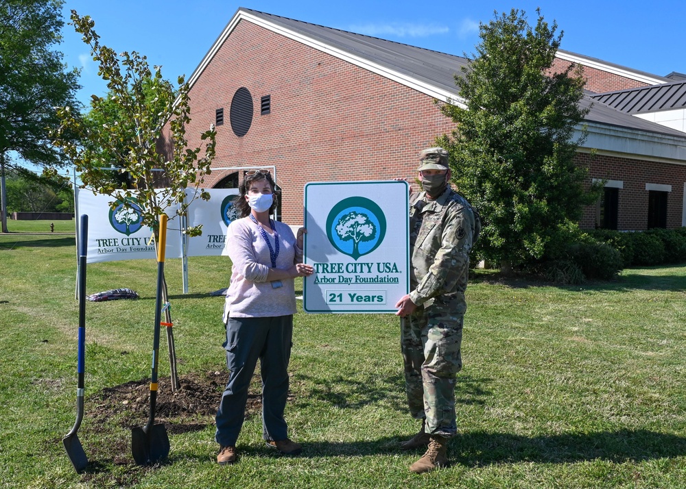 JBLE Honors Arbor Day