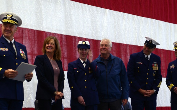 Coast Guard Cutter Douglas Munro decommissioning ceremony