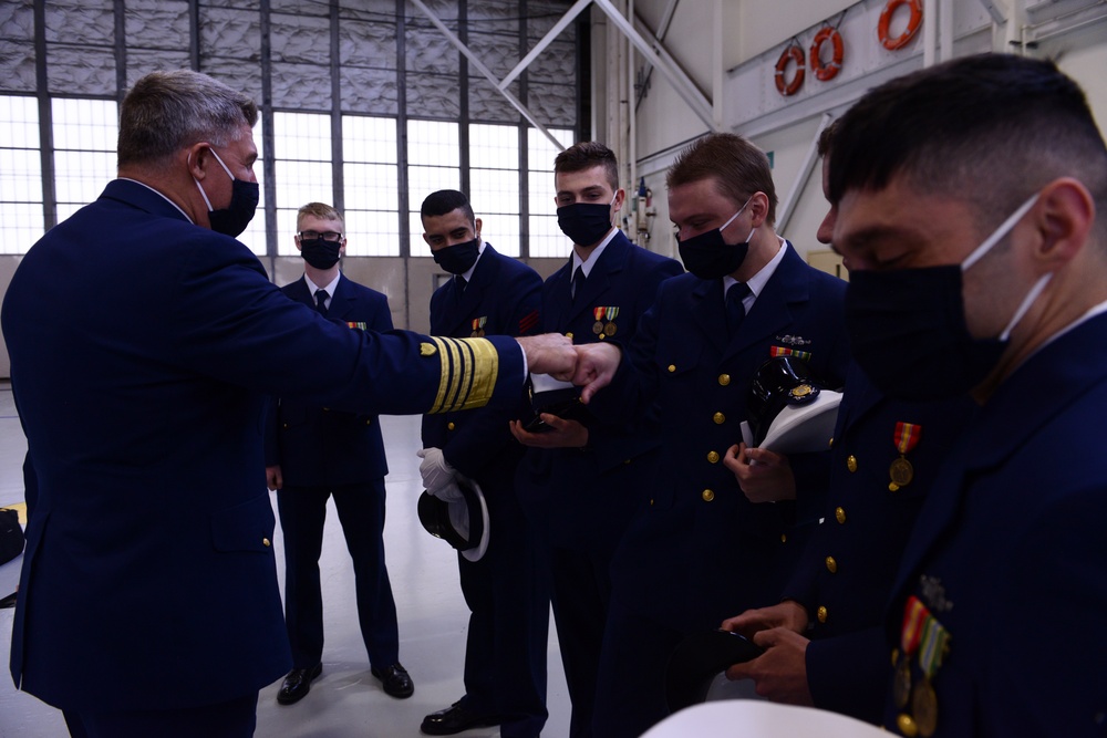 Coast Guard Cutter Douglas Munro decommissioning ceremony