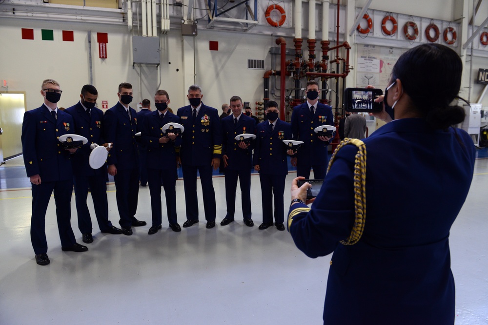 Coast Guard Cutter Douglas Munro decommissioning ceremony