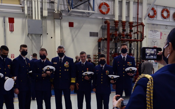 Coast Guard Cutter Douglas Munro decommissioning ceremony