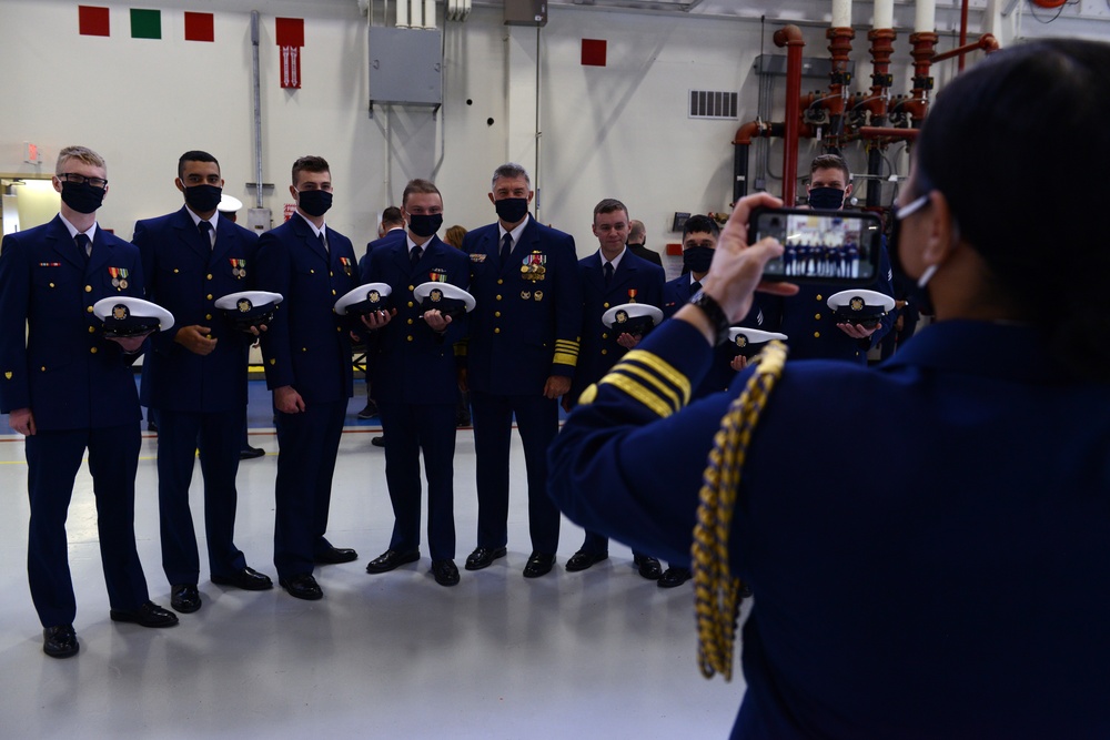 Coast Guard Cutter Douglas Munro decommissioning ceremony