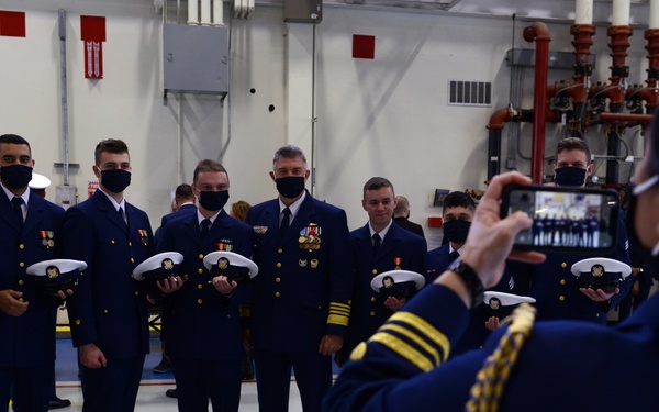 Coast Guard Cutter Douglas Munro decommissioning ceremony