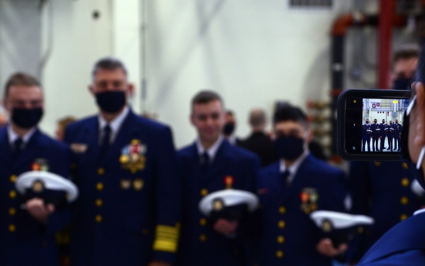 Coast Guard Cutter Douglas Munro decommissioning ceremony